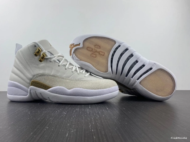White Jordan OVO 12 873864-102 Retro 1002